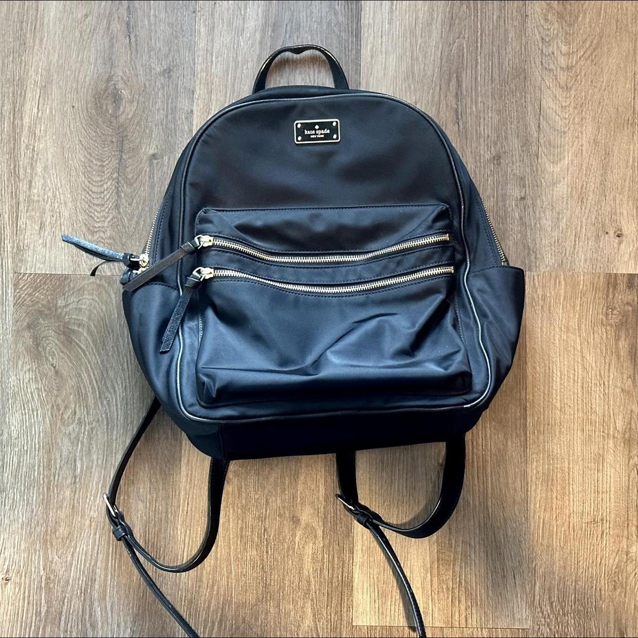 Kate spade bradley backpack black sale