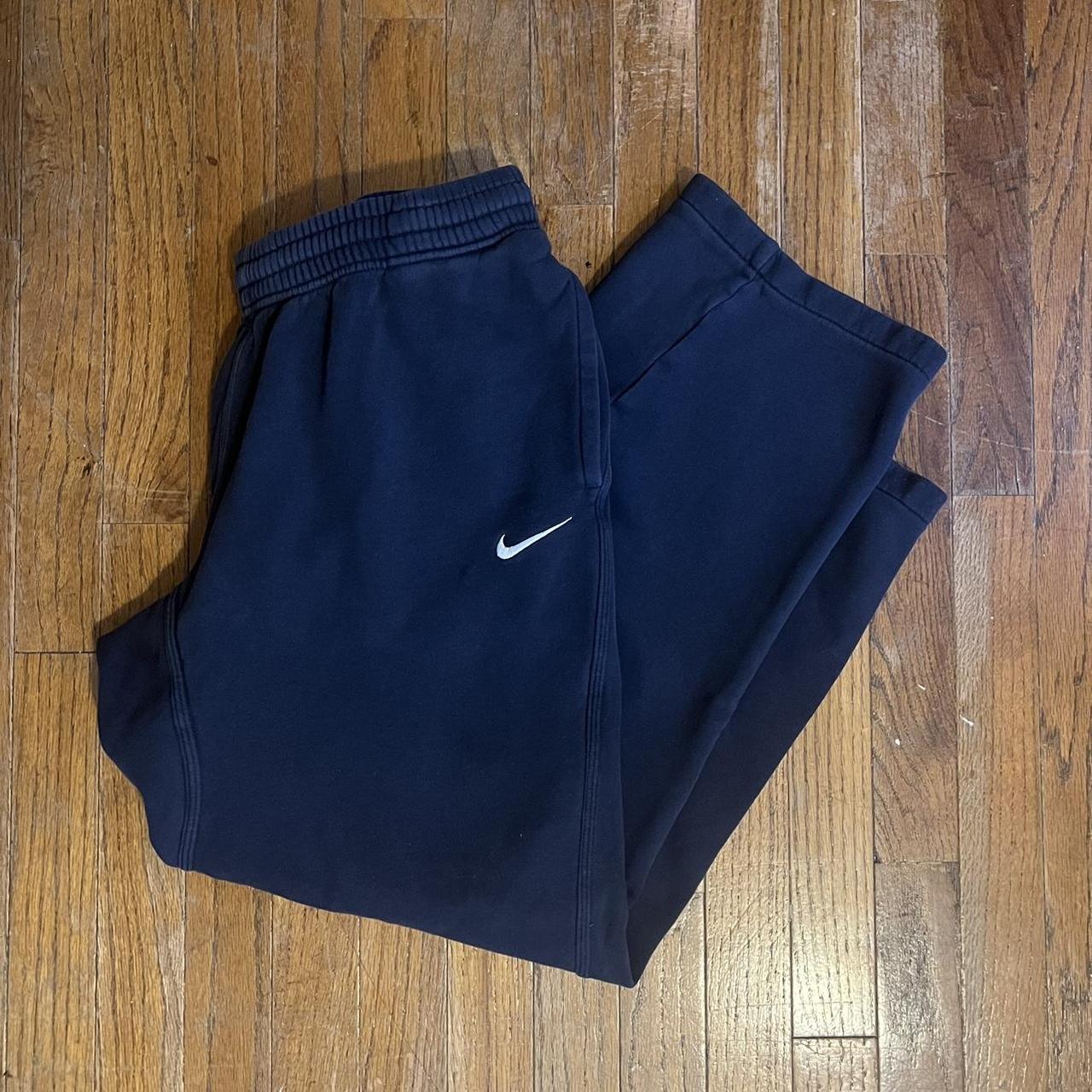 mens navy nike sweatpants