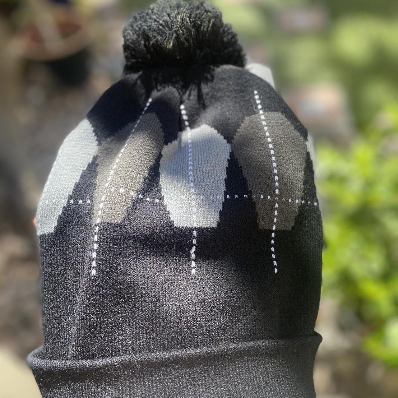 Zumiez Men's Black and White Hat Depop