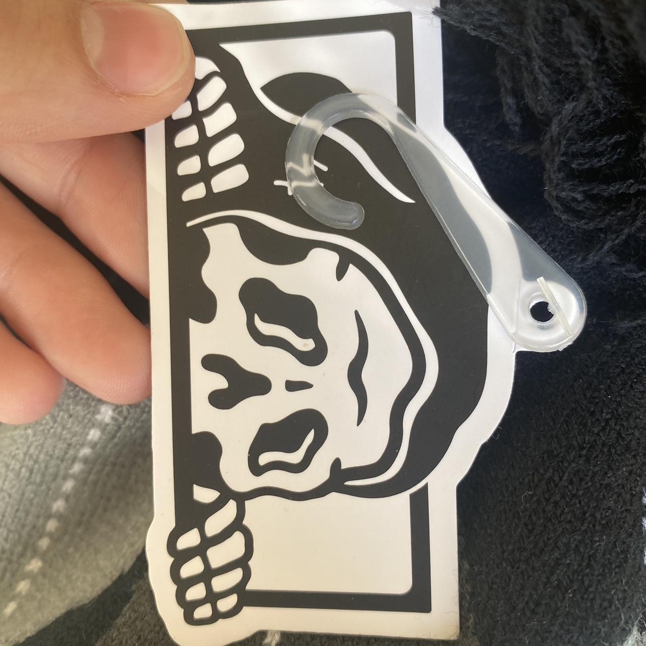 Zumiez Men's Black and White Hat Depop