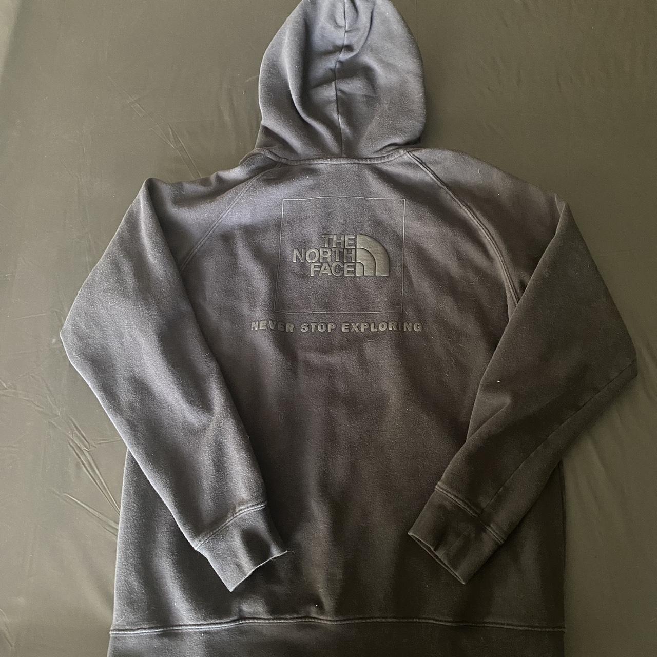 The North Face Women's Black Hoodie Depop