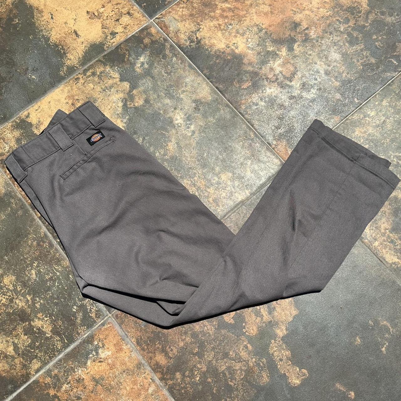Grey Dickies Pants Only Flaw Is The Little White Depop