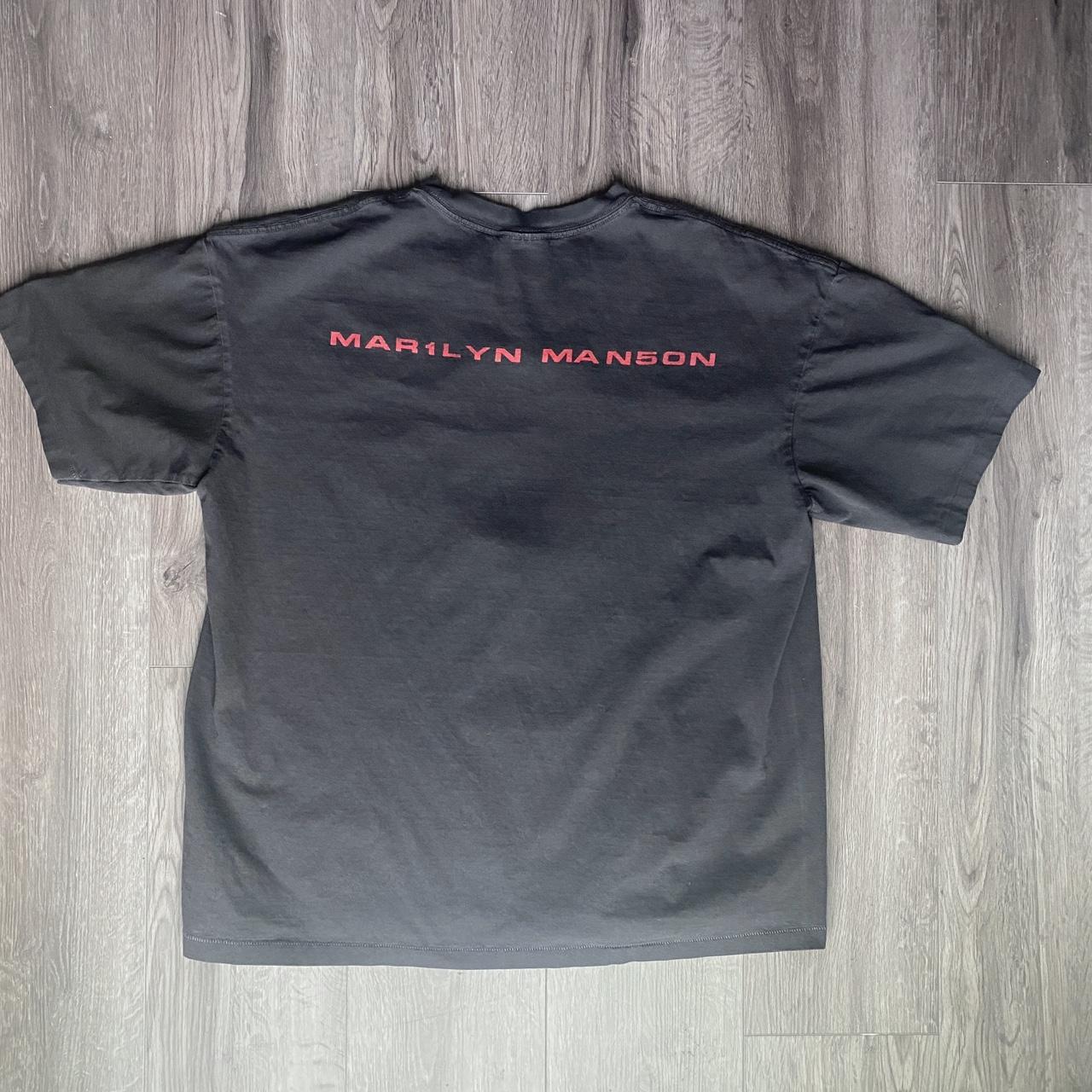 Vintage 1998 Marilyn Manson “God is in The TV” Band...