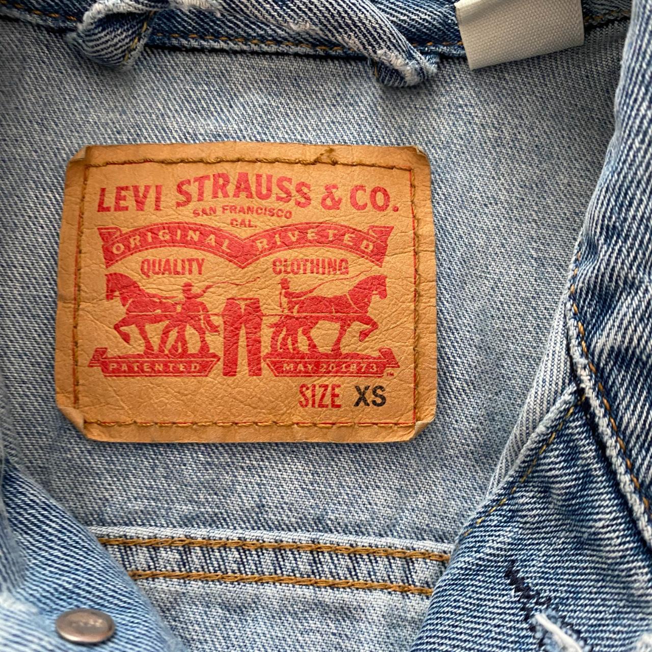 Levis Denim Jacket XS Men Denim Jacket XS Levis Jean Jacket Men XS