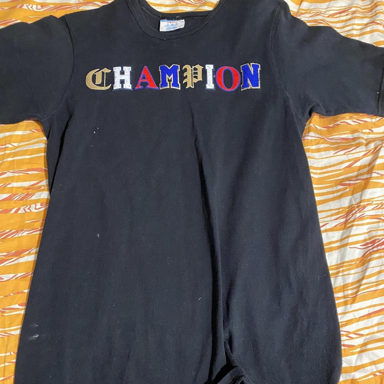 Champion store overall shirt