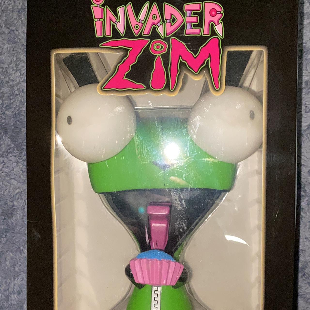 RARE Invader Zim 10 inch Gir figure (GIMME... | Depop