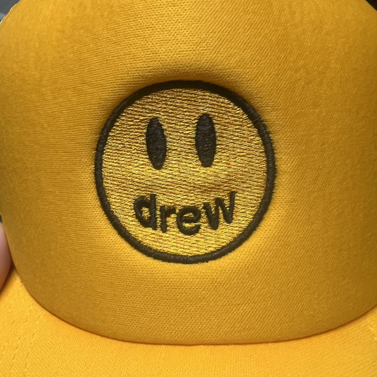 Drew House yellow trucker hat One size Has never... Depop