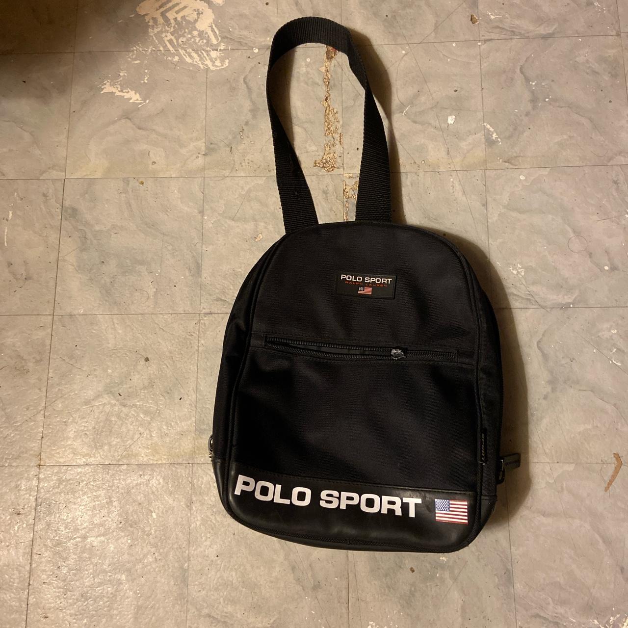Polo Sport Men's Black Bag Depop