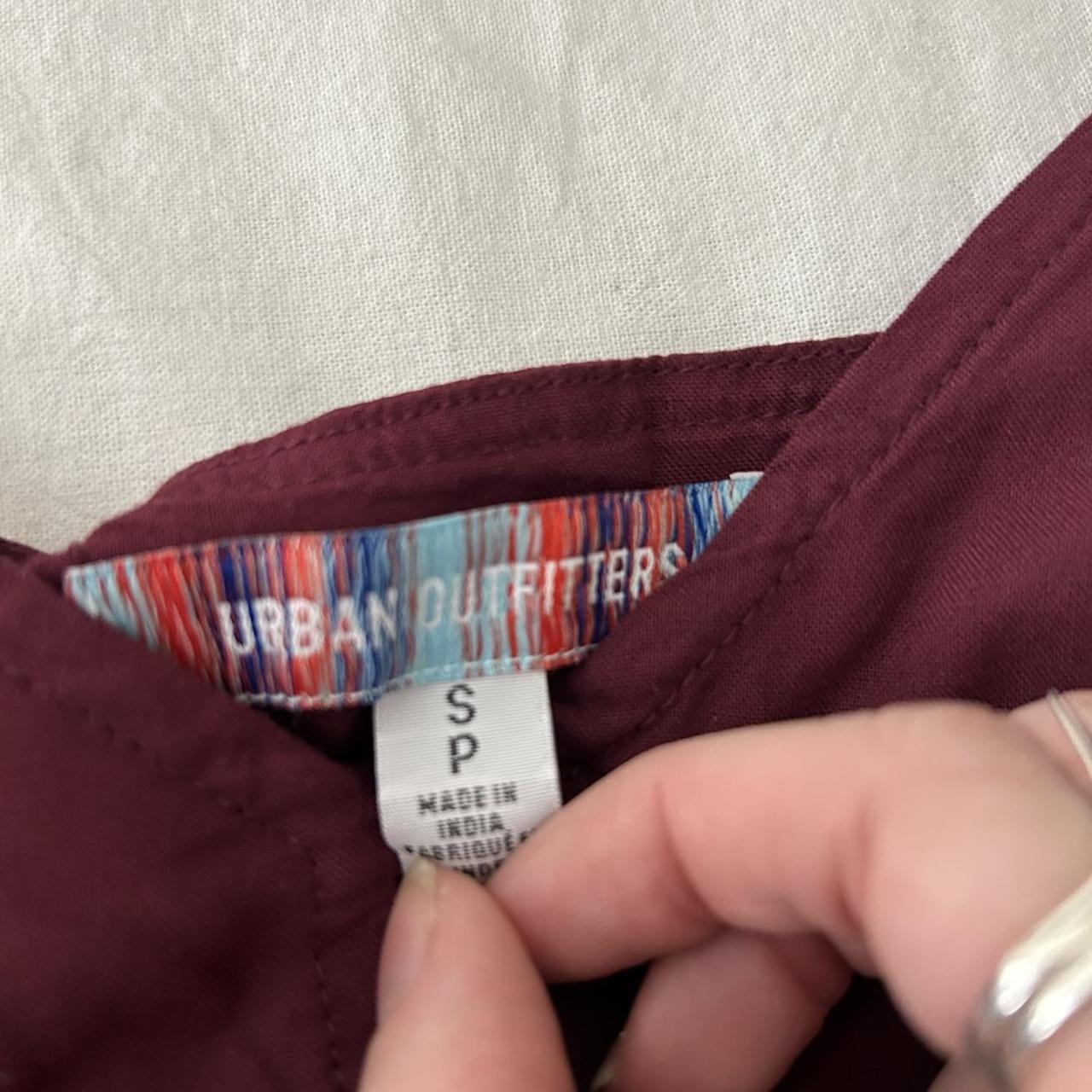 Maroon Urban Outfitters dress that’s hardly been... Depop