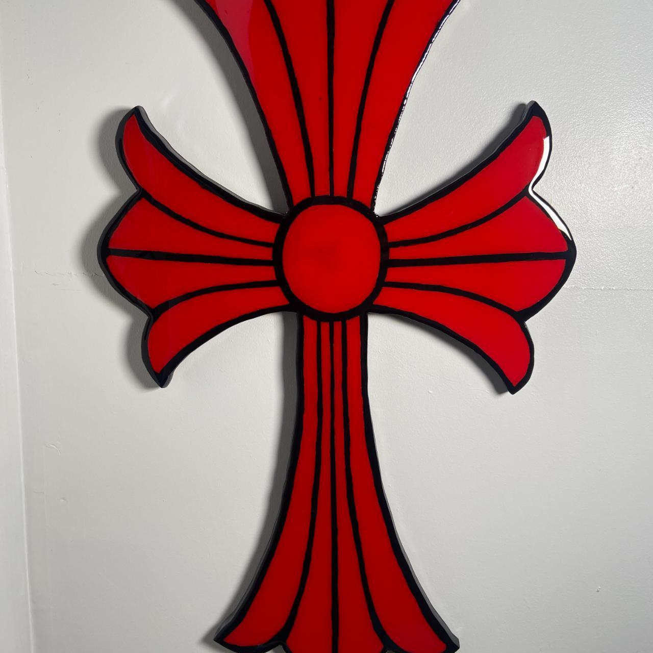 Introducing our custom handcrafted Chrome Heart wall | Depop