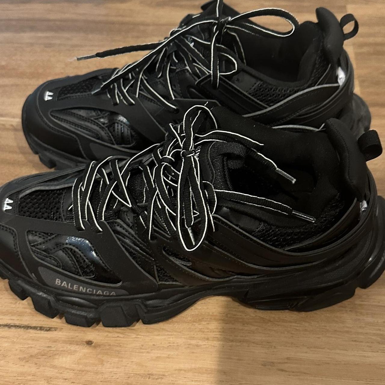 Balenci Tracks size 44(Us 11) comes with laces ,... - Depop