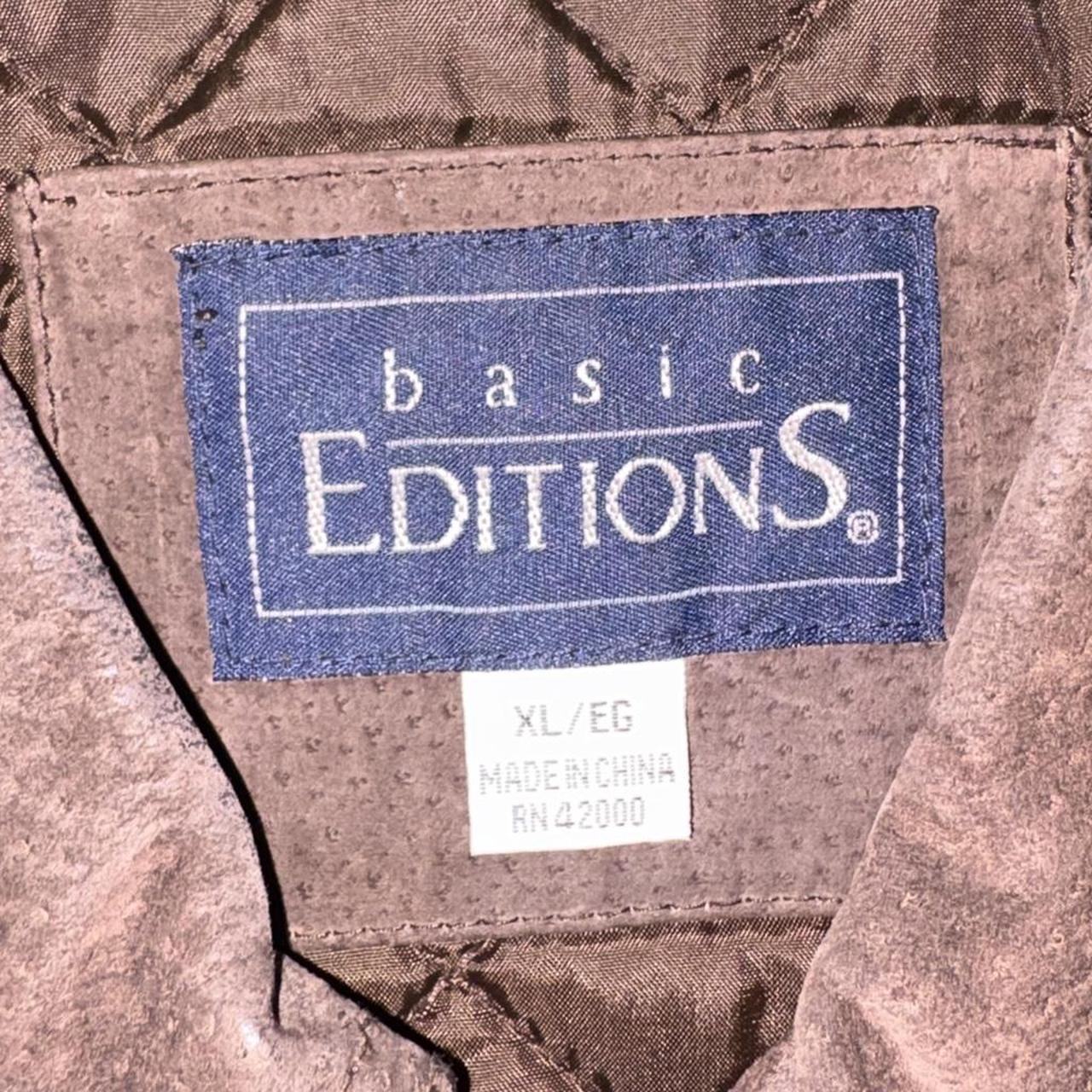 Basic Editions Men's Jacket - Brown - XL – Basic … - image 2
