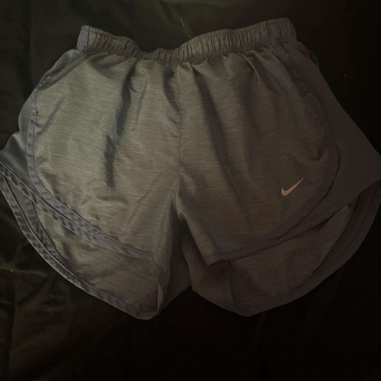 womens nike blue shorts