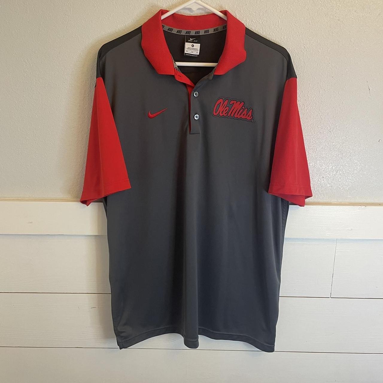 Ole miss nike clearance polo