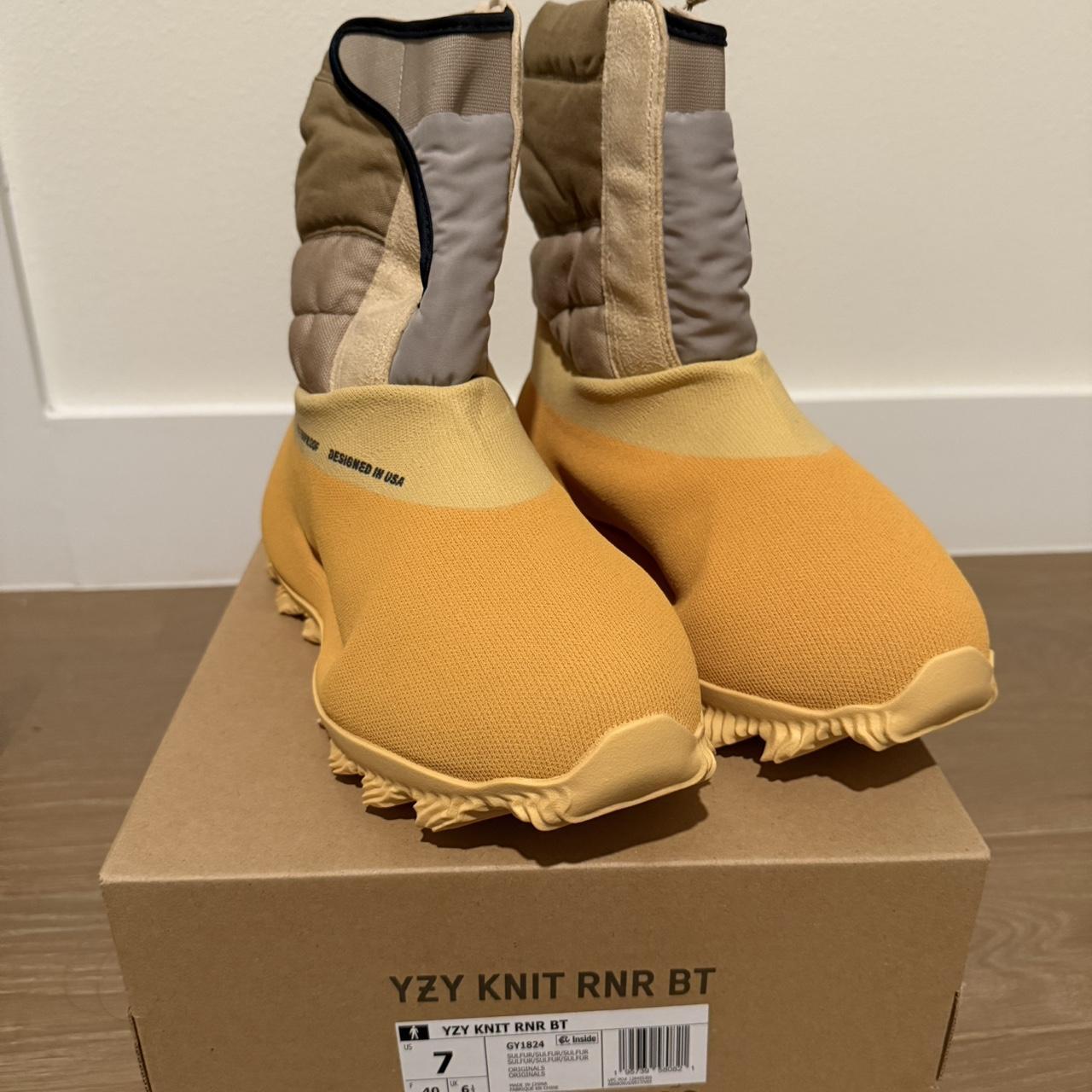 kanye west orange boots
