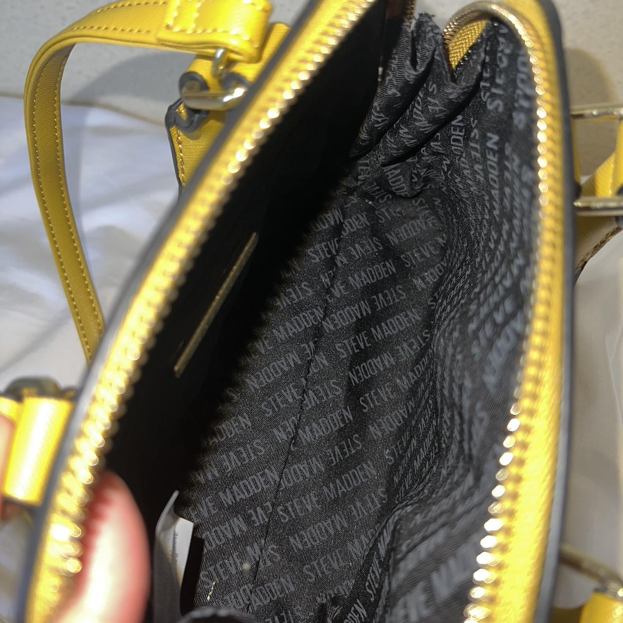 Steve madden mustard on sale bag