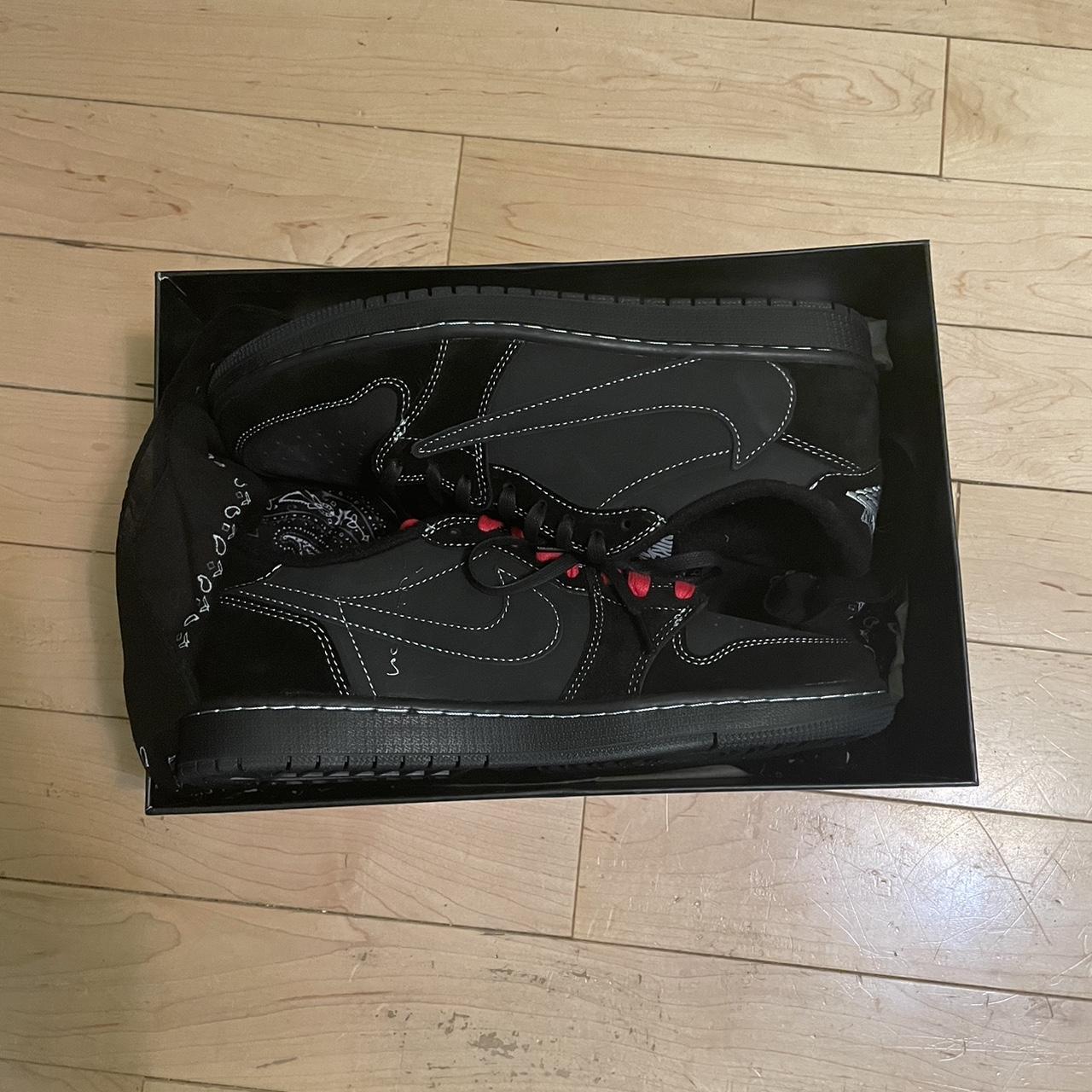 Jordan 1 Travis Scott Size 11 Brand New Message... - Depop