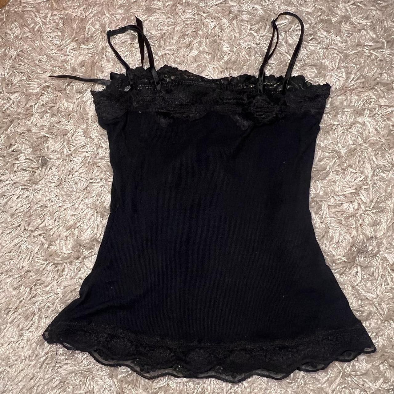 River Island Women's Black Corset | Depop