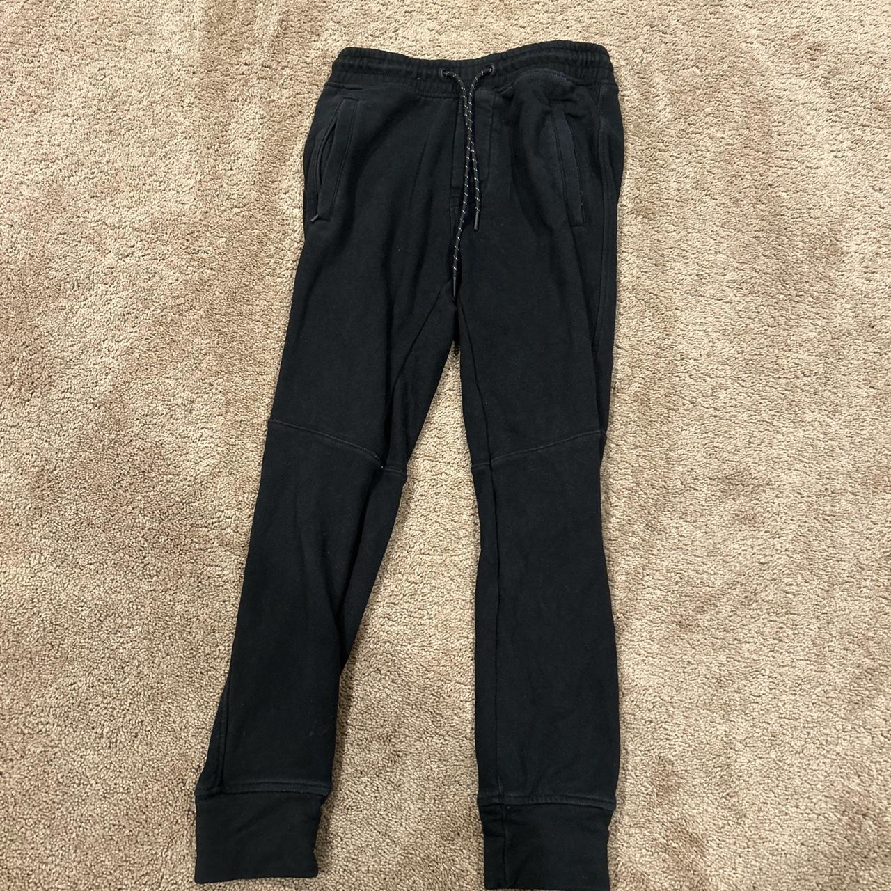 American Eagle Outfitters Men's Black Joggers-tracksuits | Depop