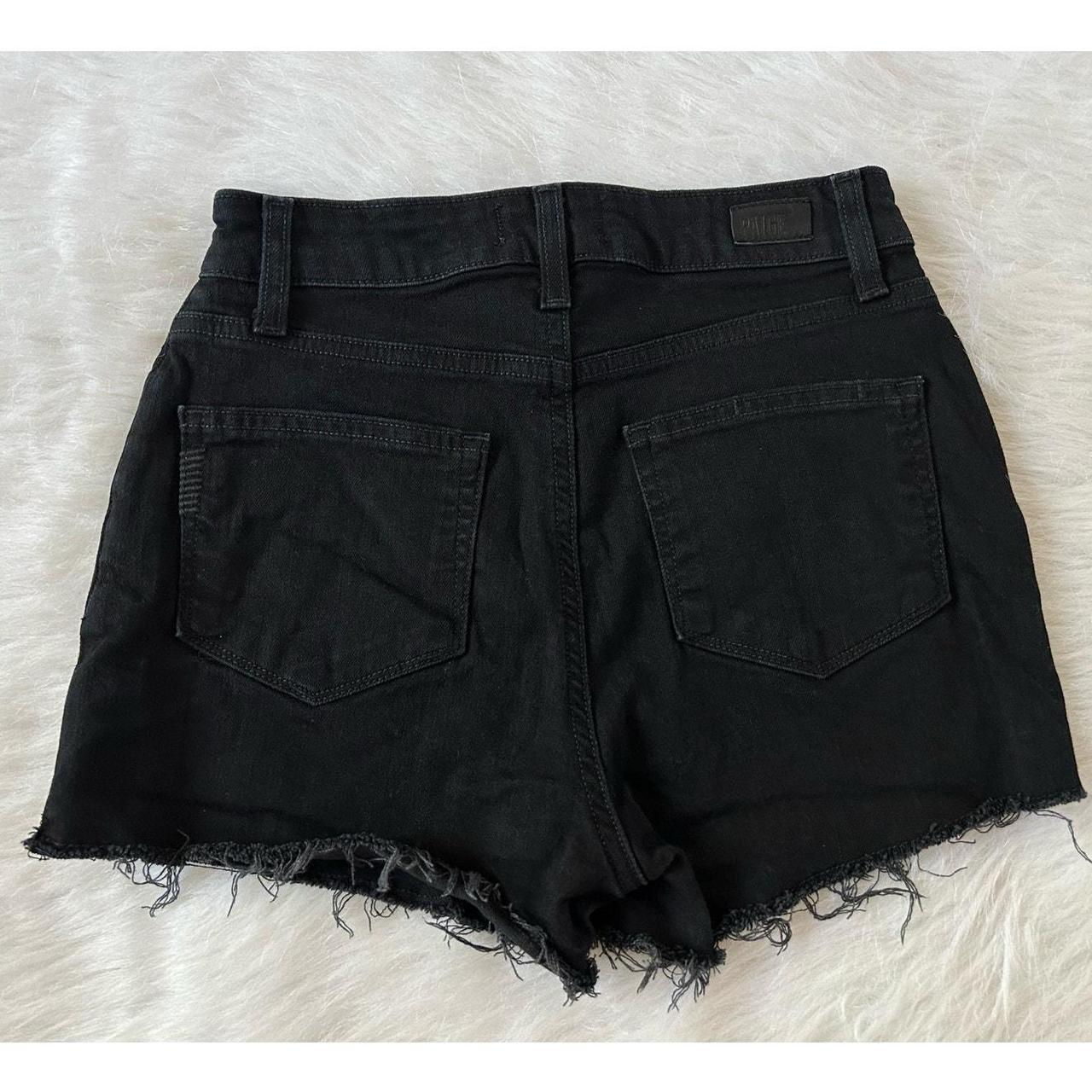 PAIGE Black Denim Shorts store