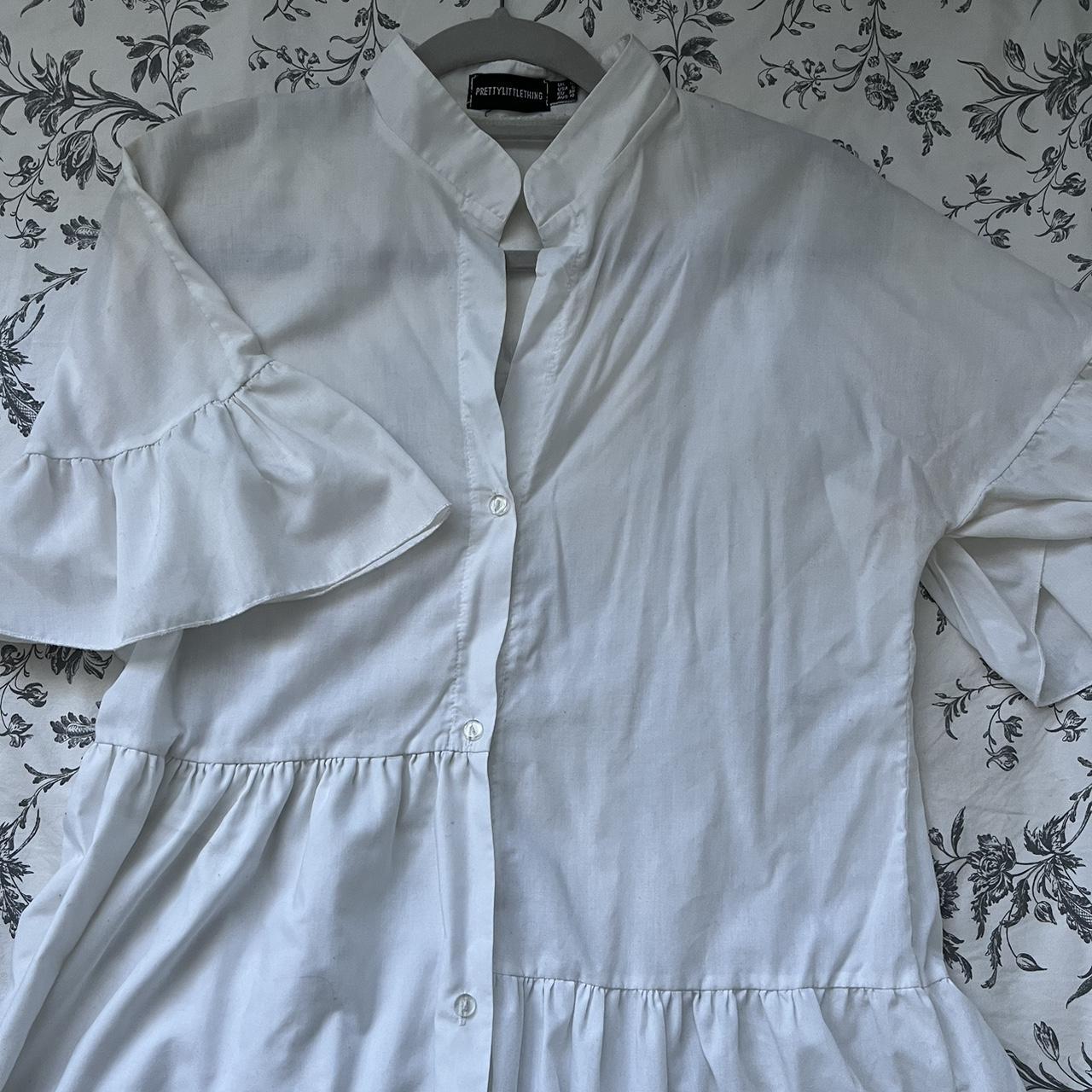 Plt white 2024 smock dress