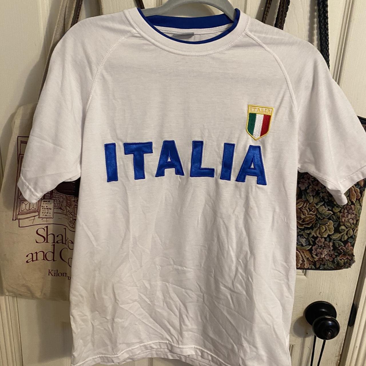 Italia tshirt Bella hadid Soccer Size medium - Depop