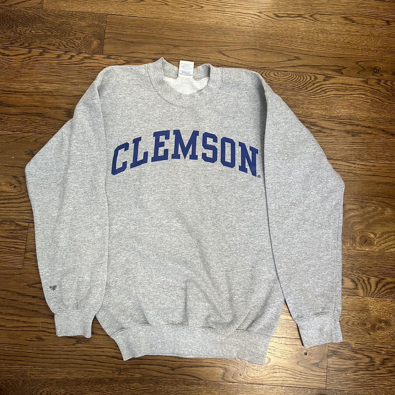 clemson crewneck sweatshirt nike