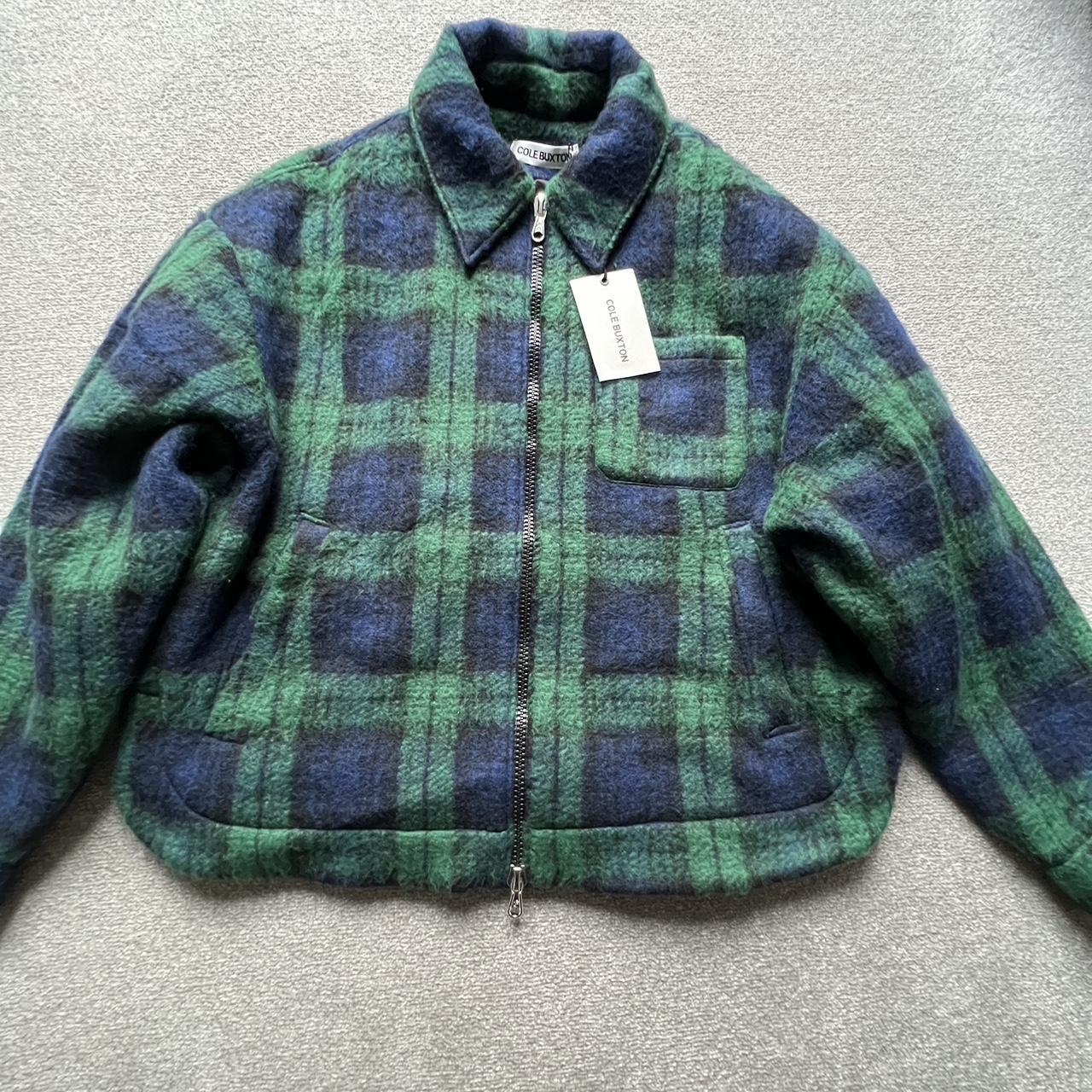 Cole Buxton flannel over shirt Brand new with... - Depop