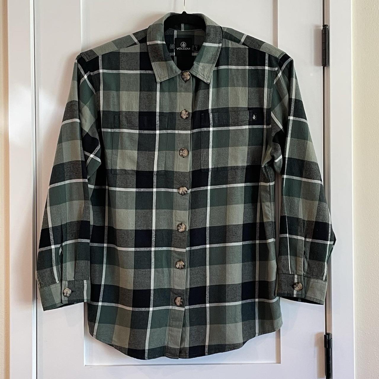 Volcom Women's Shirt - Multi - M – Volcom Button … - image 2