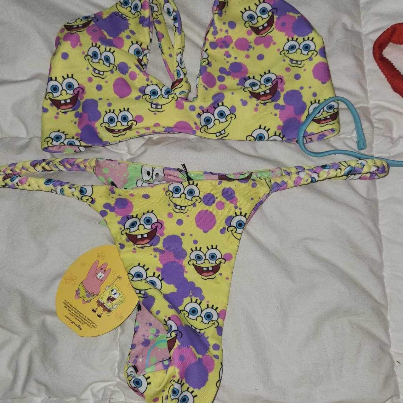 SpongeBob limited edition Moana bikini New with... - Depop