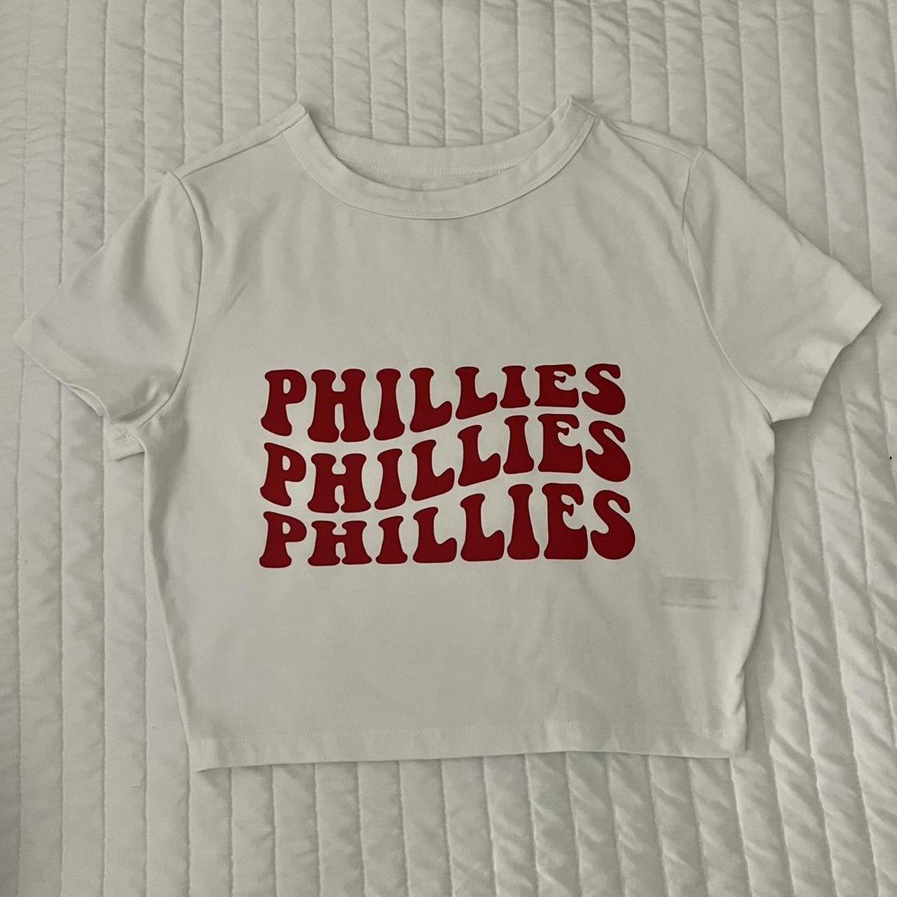 Phillies Cropped Tank Top