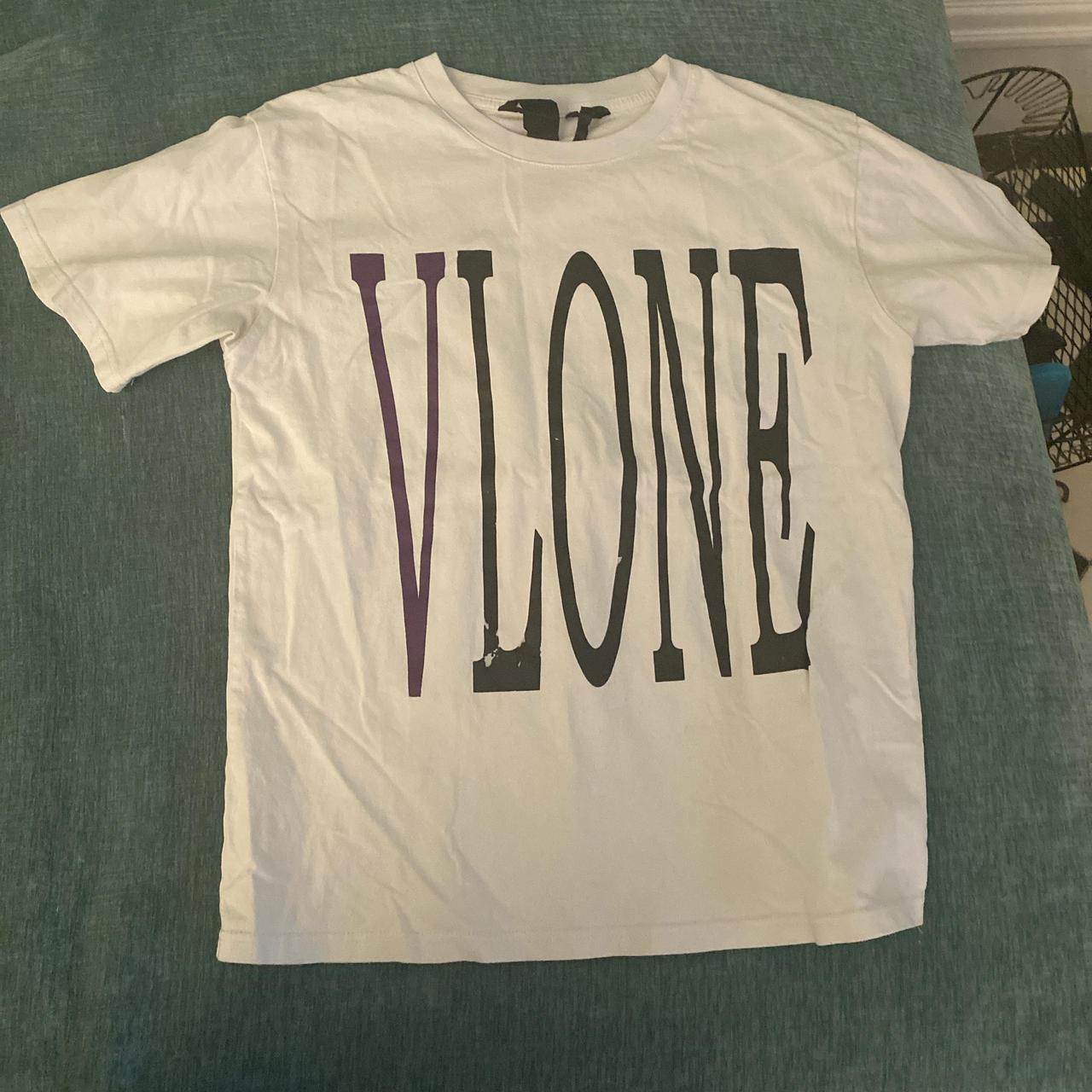 Super nice fit Vlone Font is 😍😍 So hard Weird... - Depop