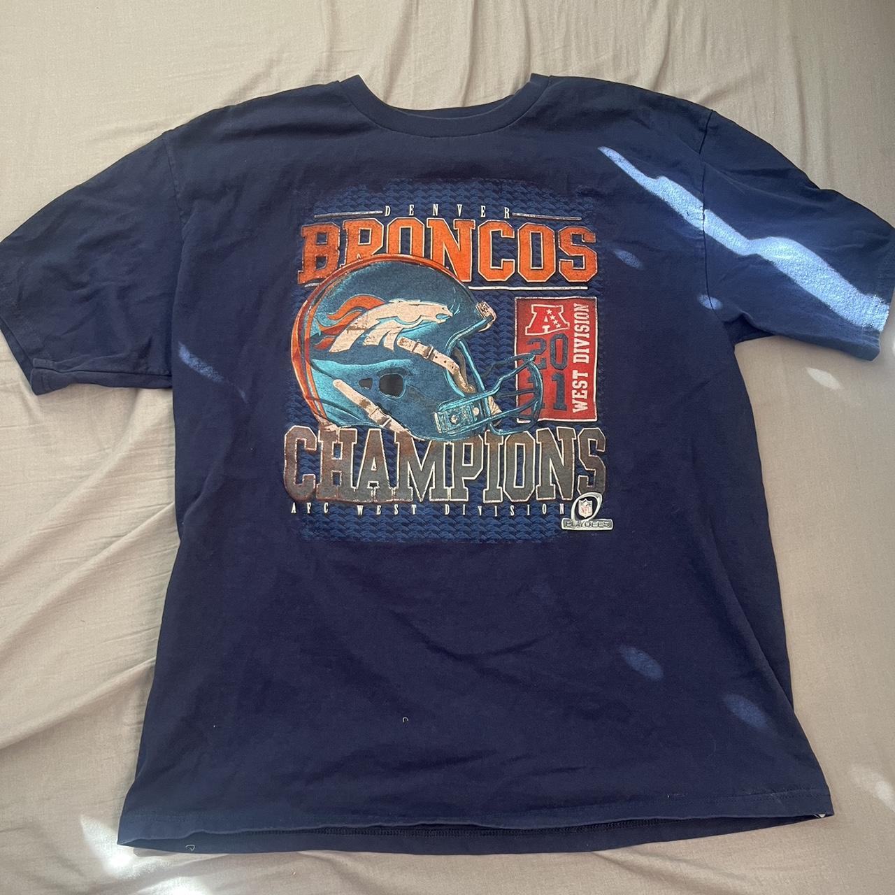 Men’s XL 2011 Broncos Tee. Great condition. Dope... - Depop