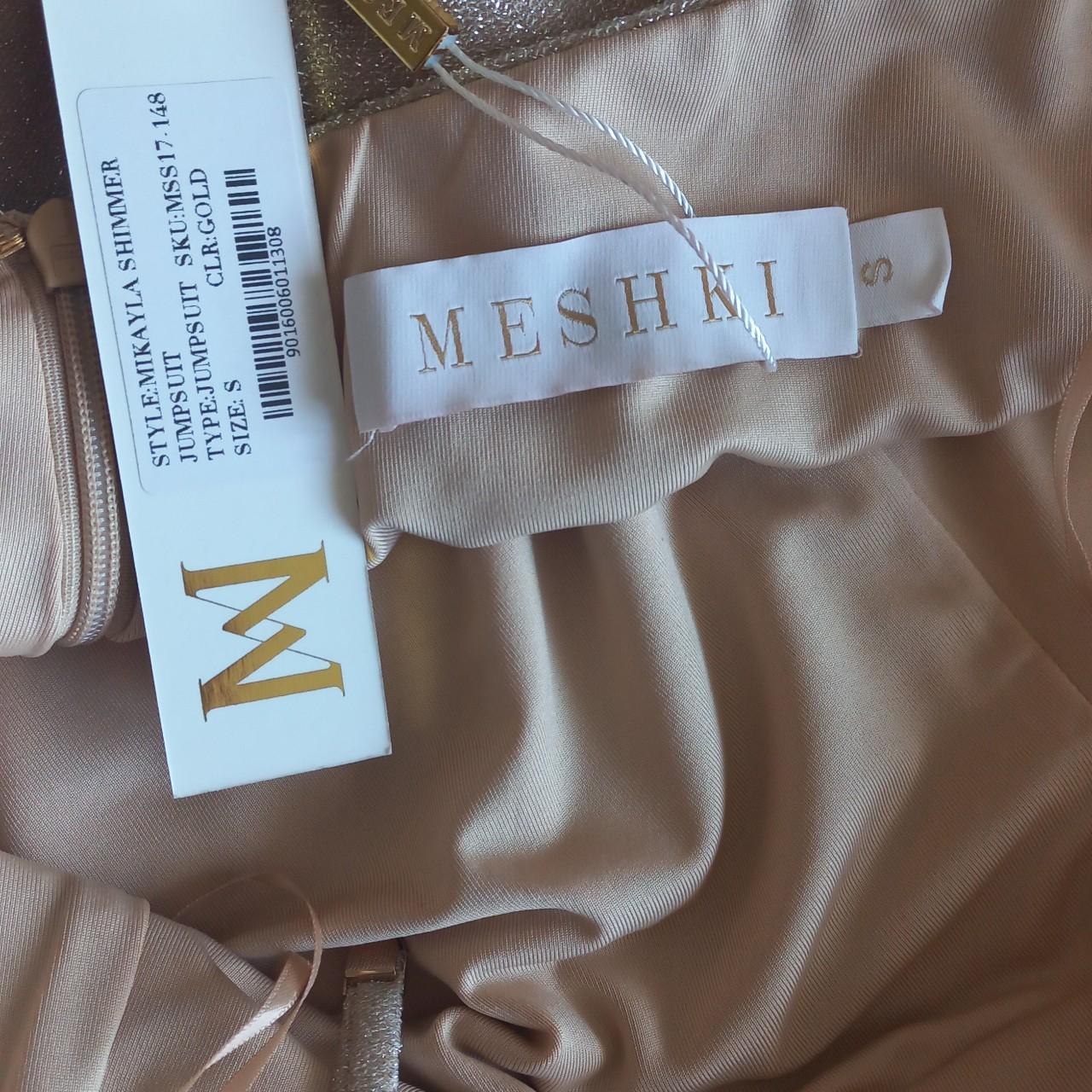 Meshki Mikayla Glitter Jumpsuit. Size S. Stretchy. Depop