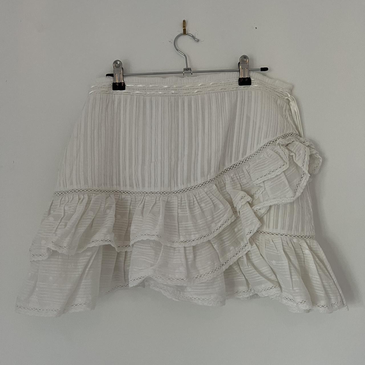 Love Shack Fancy Skirt Rara style Size L - Depop