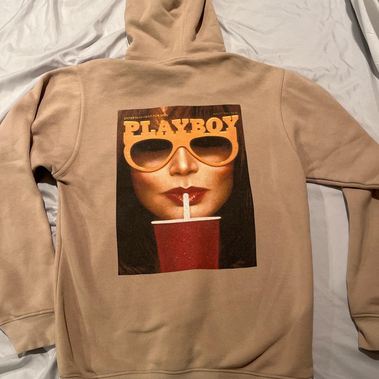 Playboy discount tan hoodie