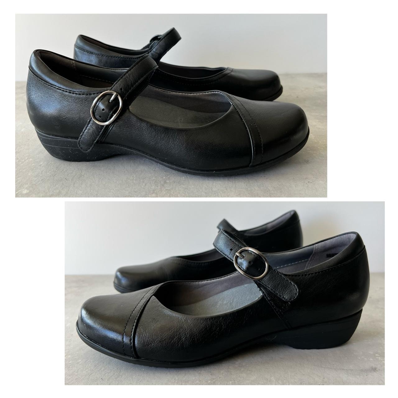 Dansko Women's Black Clogs | Depop