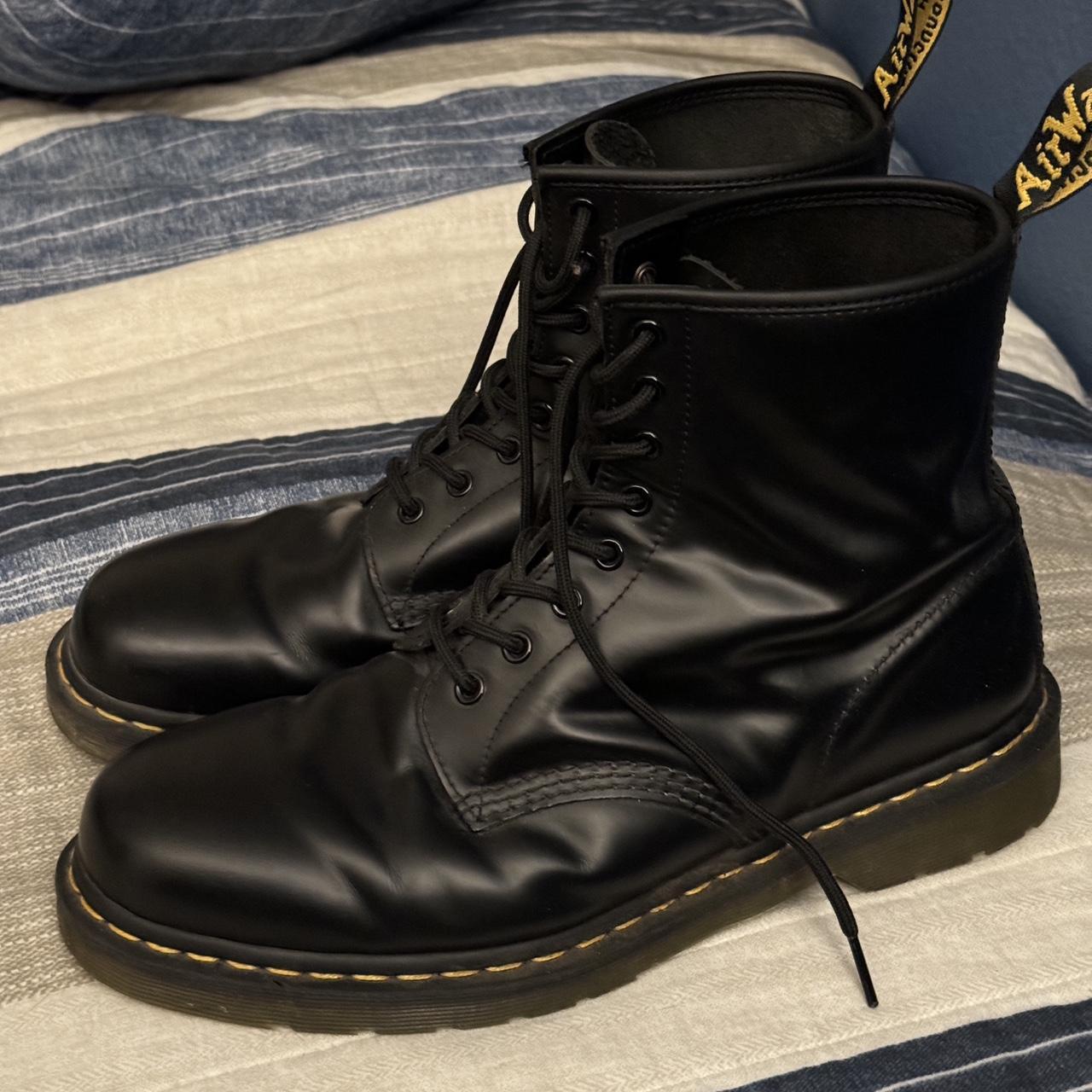 Really solid pair of boots applied leather balm to. Depop