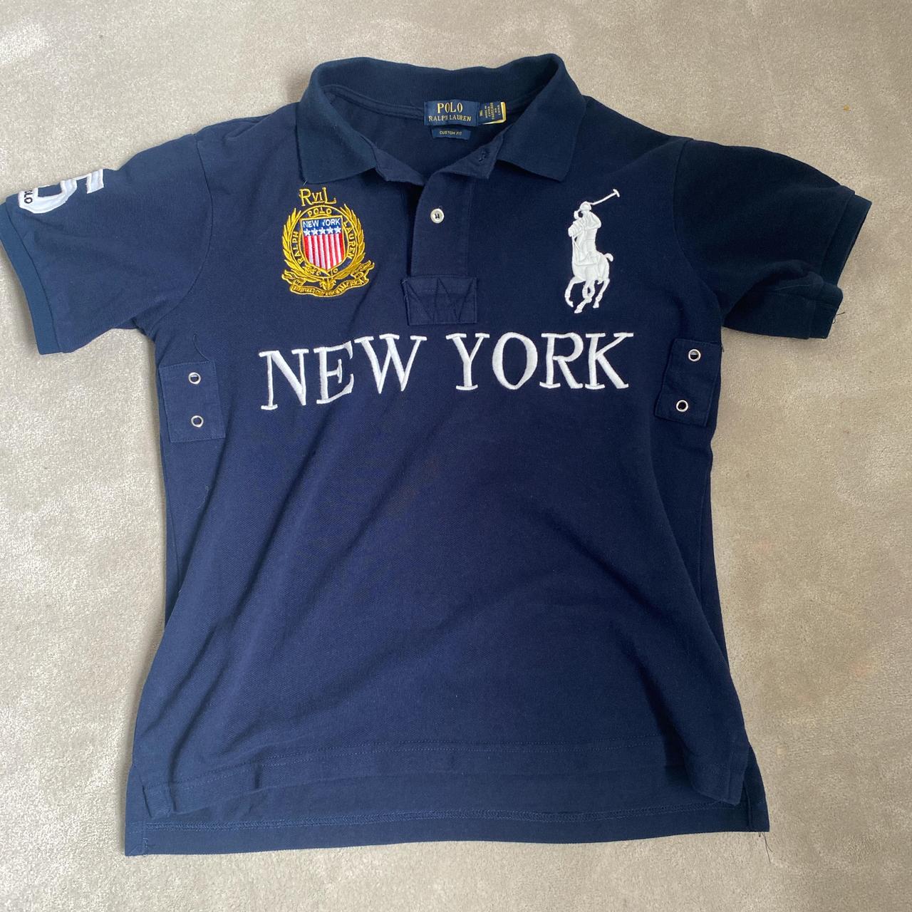 Chief Keef Polo Ralph Lauren navy blue polo shirt, | Depop