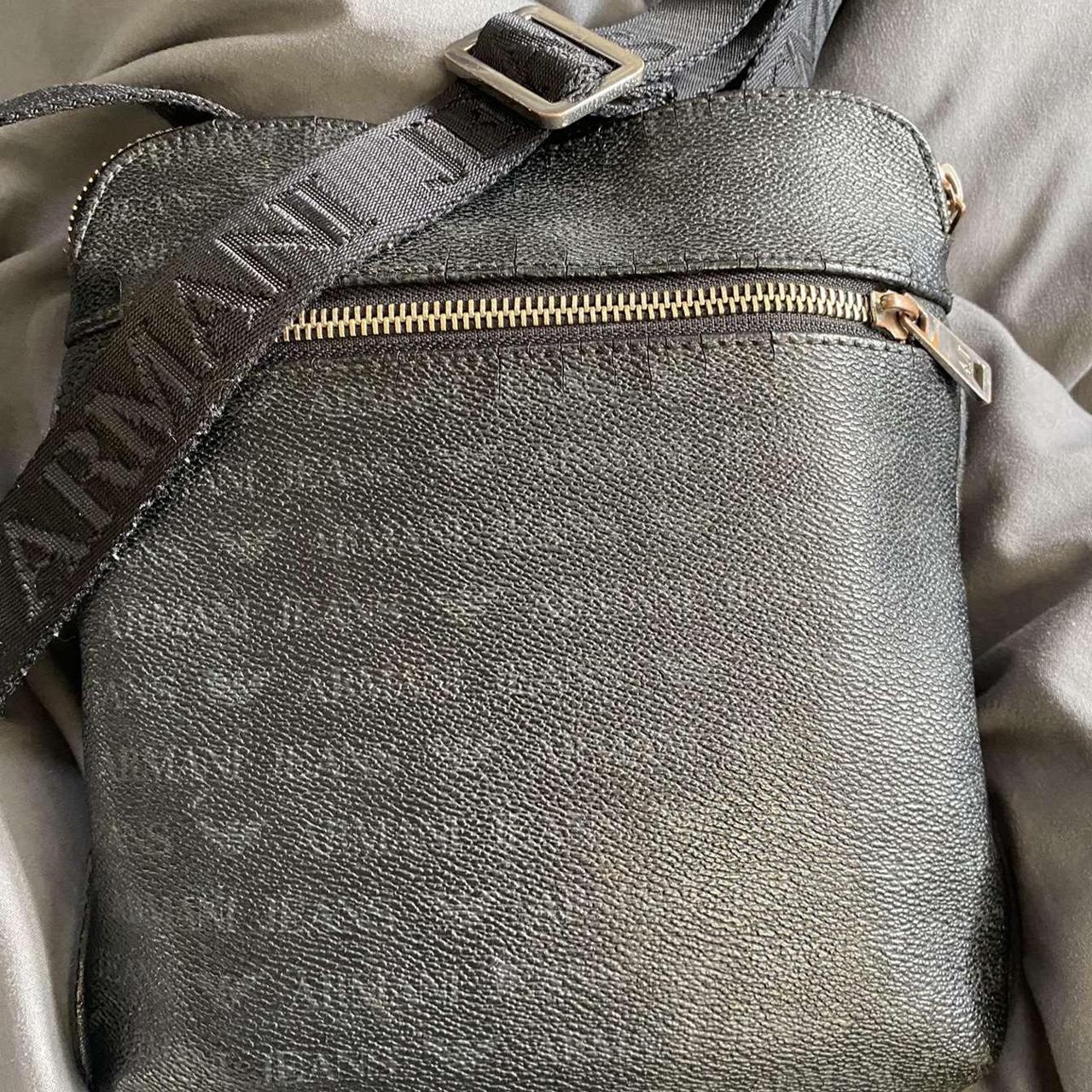 Armani man bag on sale grey