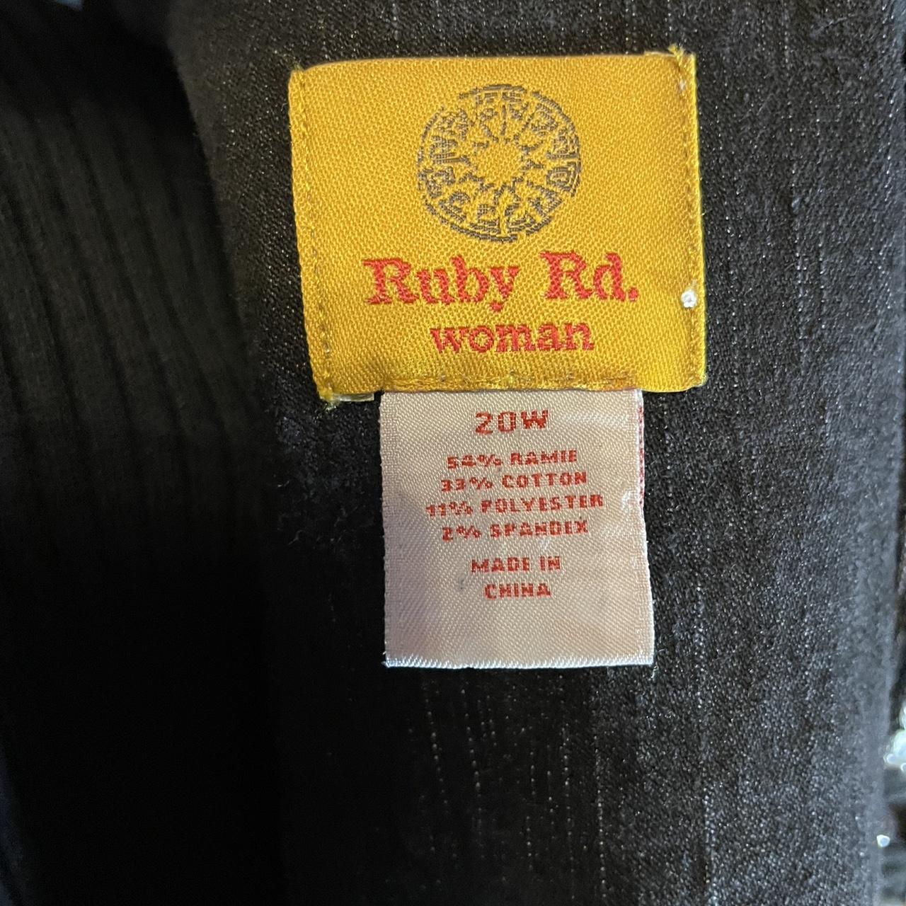 Ruby Rd. Women's Lightweight Jacket - Black/Grey … - image 7