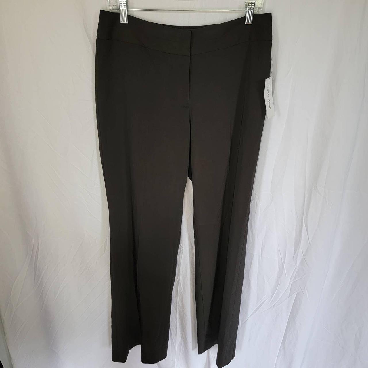 Buyr.com | Wear to Work | Calvin Klein Women's Classic Fit Straight Leg  Suit Pant, Khaki, 14