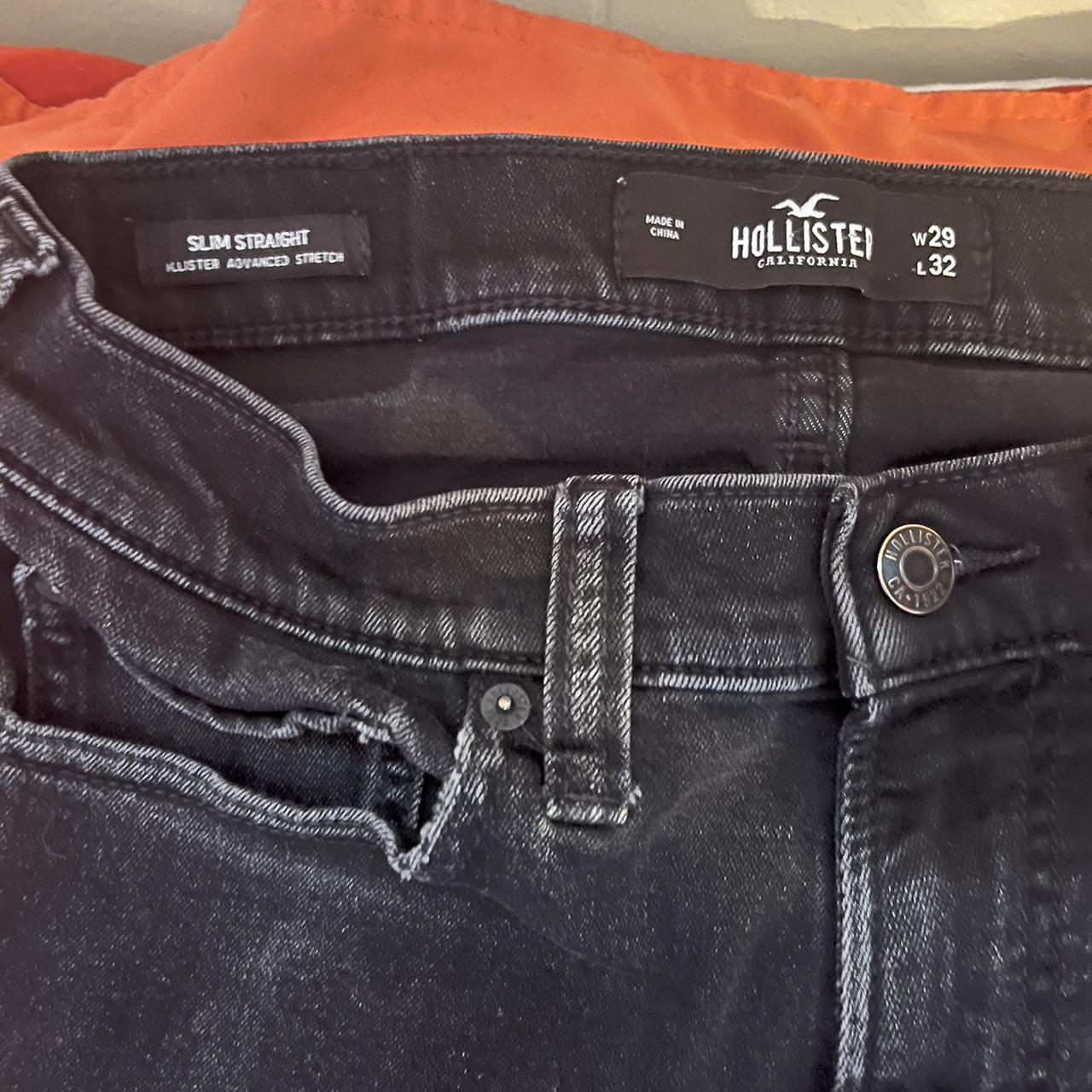 Hollister Co. Men's Black Jeans Depop