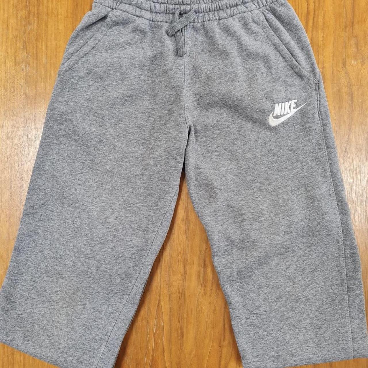 Used XL Junior/boys Grey Nike Joggers. Good Condition Depop