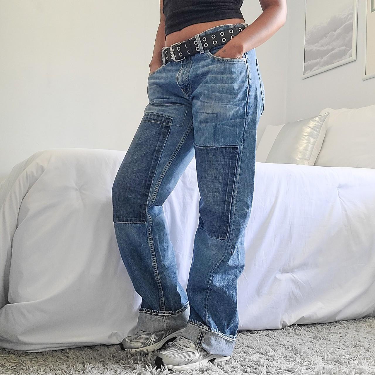 Baggy jeans fashion women's 90s