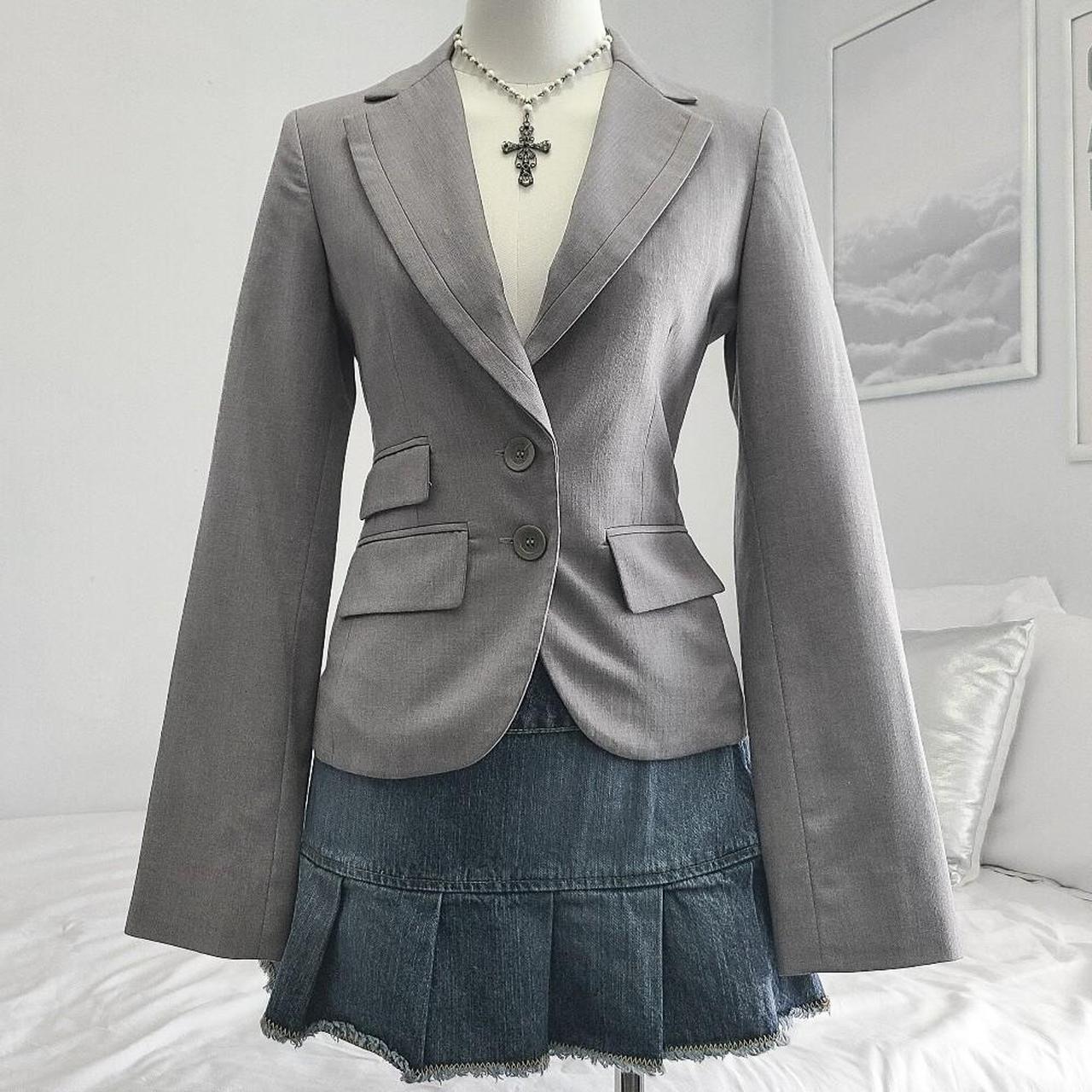 BCBGeneration Women's Polyester Jacket - Grey - 4… - image 1