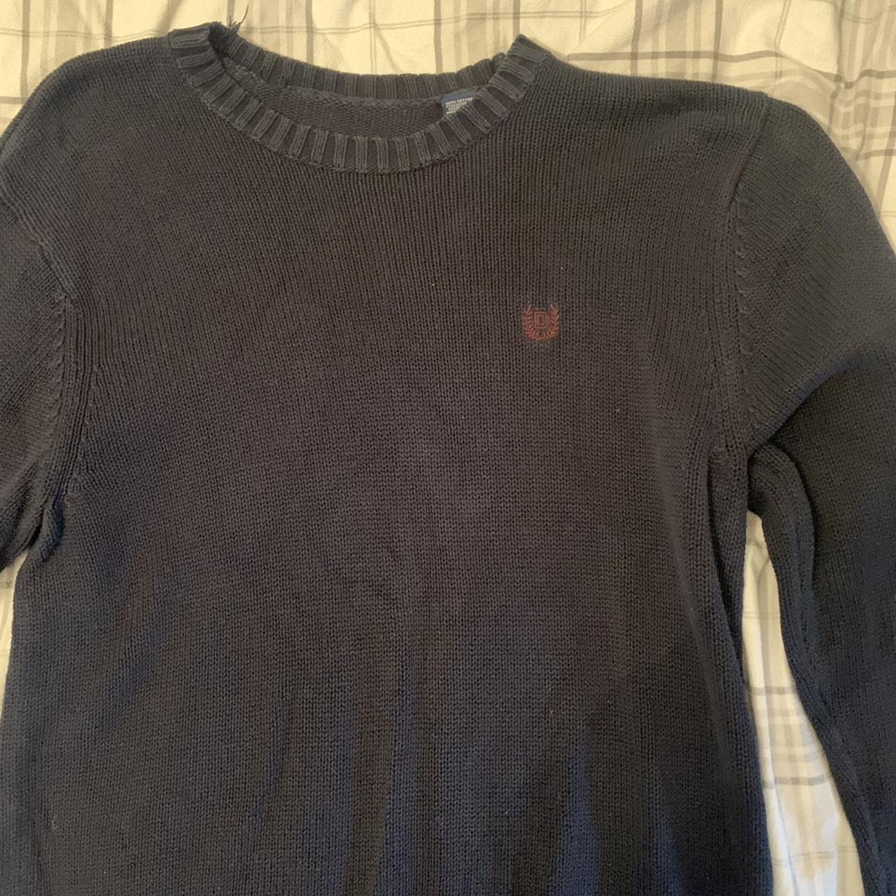 knitted ralph lauren chaps jumper - Depop