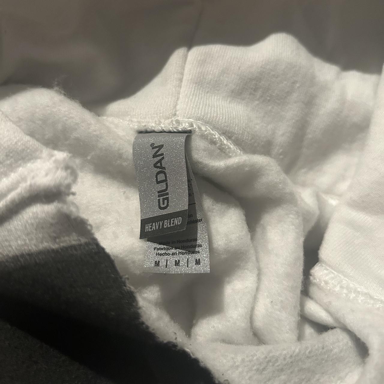 Custom Kanye spray painted hoodie Color- White🤍 9/10... - Depop