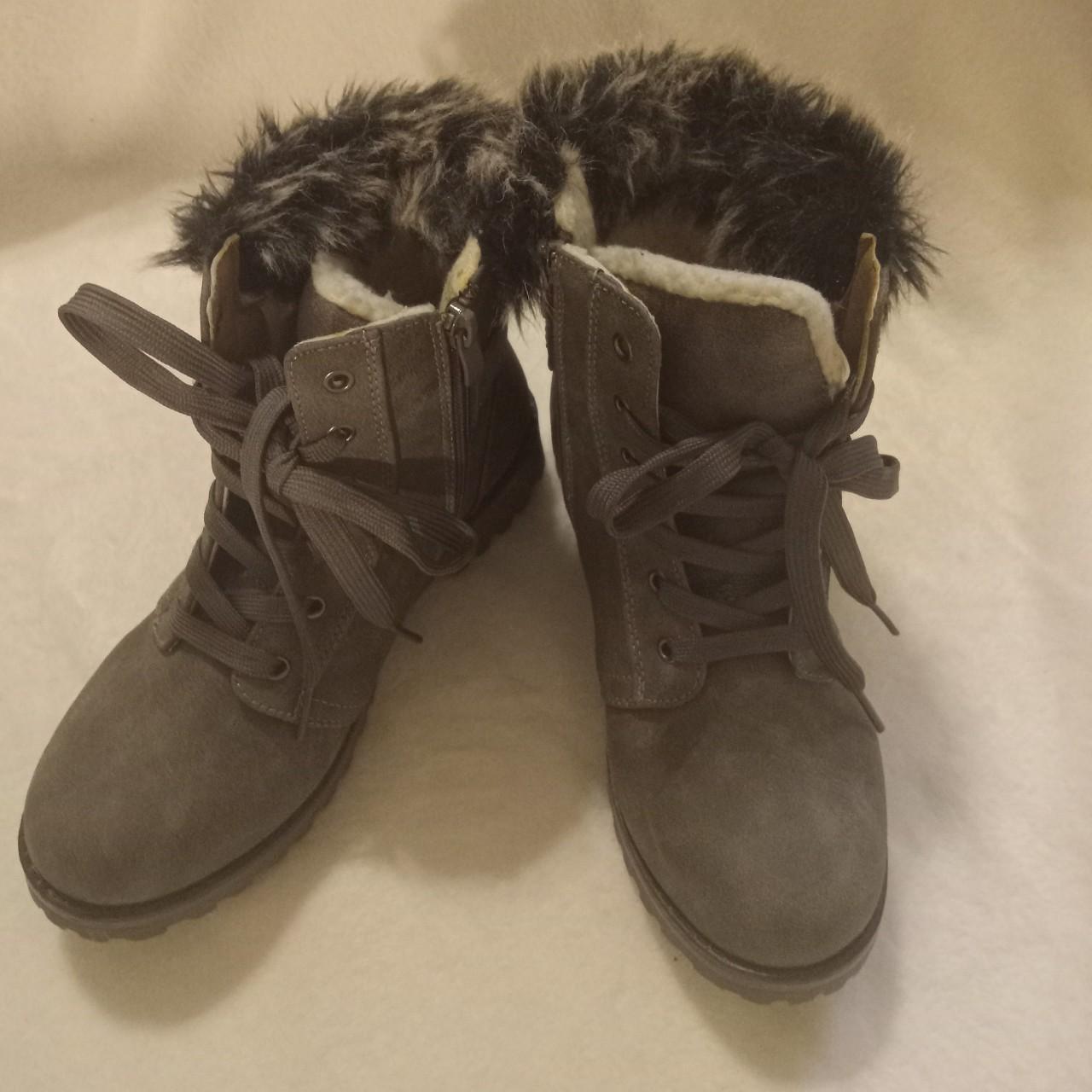 Lamo Women's Grey Boots (2)