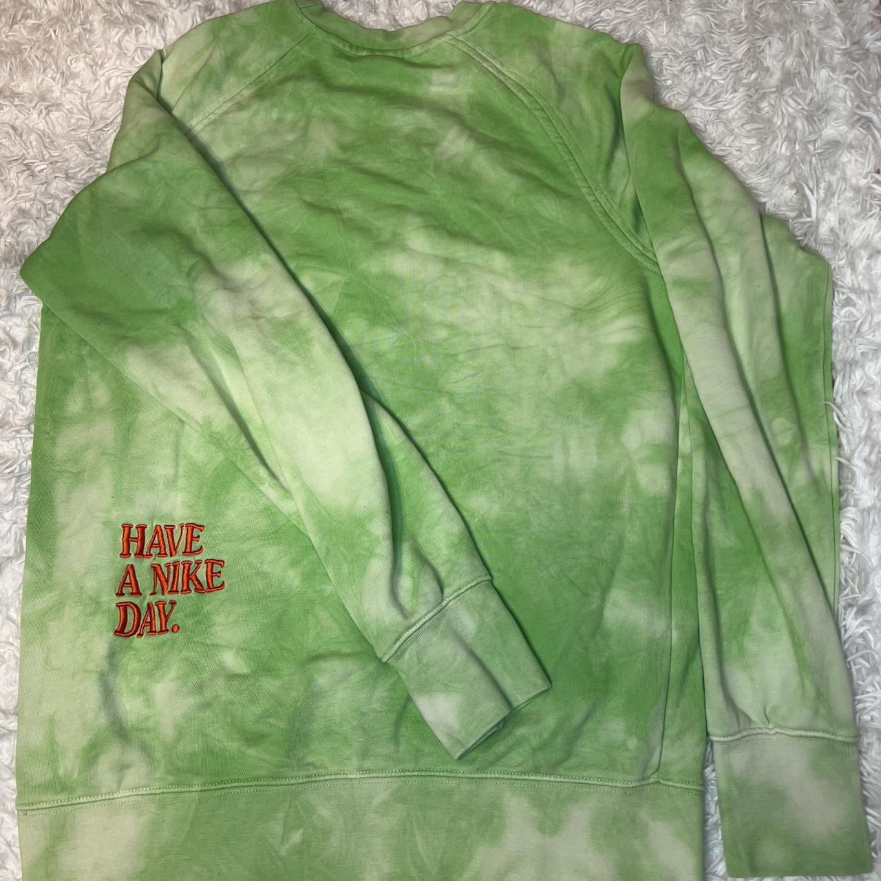 Nike tie dye sweatshirt Depop